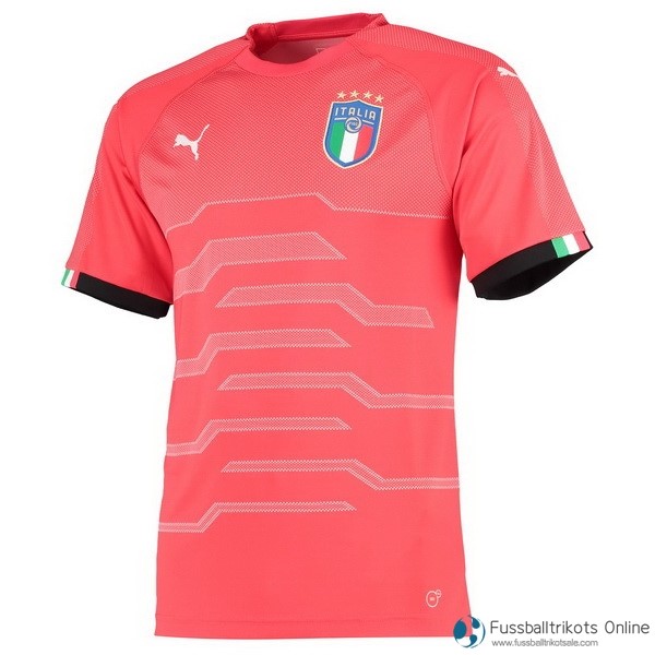 Italien Trikot Torwart 2018 Pink Fussballtrikots Günstig